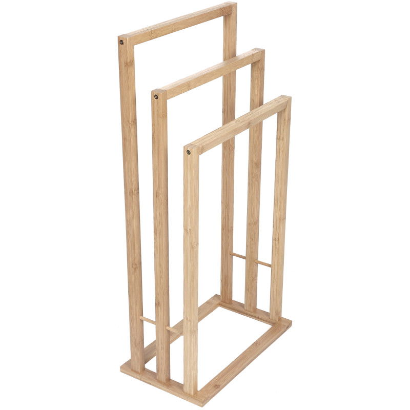 Mexen Bamboo porte-serviettes sur pied, bambou naturel - 701342-00