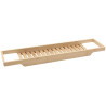 Mexen Bamboo étagère pour baignoire 70 cm, bambou naturel - 701070-00