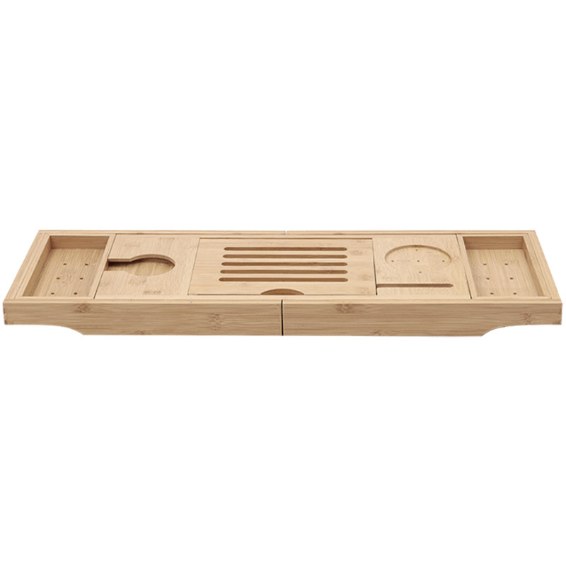 Mexen Bamboo étagère pour baignoire 70-105 cm, bambou naturel - 701170-00