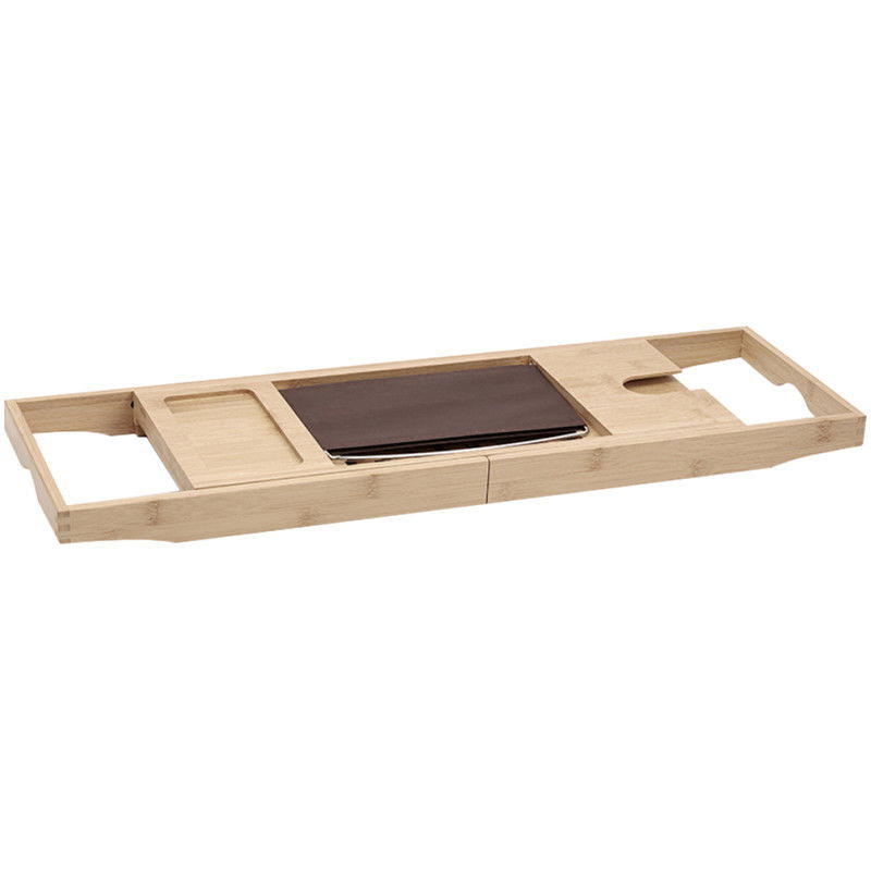 Mexen Bamboo étagère pour baignoire 70-100 cm, bambou naturel - 701270-00