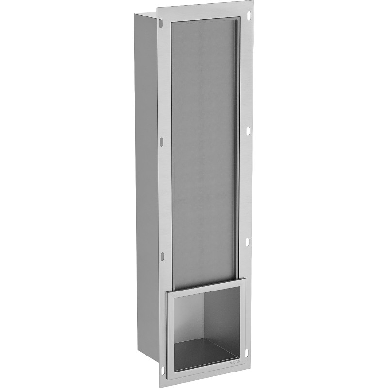 Mexen X-Wall-B porte-revues pour papier toilette, inox - 1915