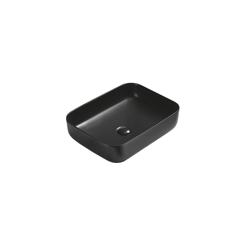 Mexen Carla lavabo à poser 50 x 39 cm, noir mat - 21555085