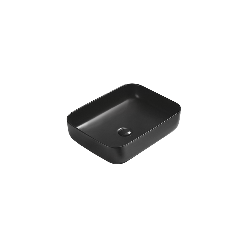 Mexen Carla lavabo de comptoir 50 x 39 cm, Noir mat - 21555085