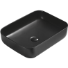 Mexen Carla lavabo de comptoir 50 x 39 cm, Noir mat - 21555085