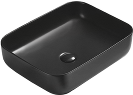 Mexen Carla lavabo de comptoir 50 x 39 cm, Noir mat - 21555085
