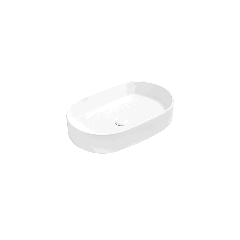 Mexen Celia lavabo de comptoir 60 x 38 cm, Blanc - 22206000