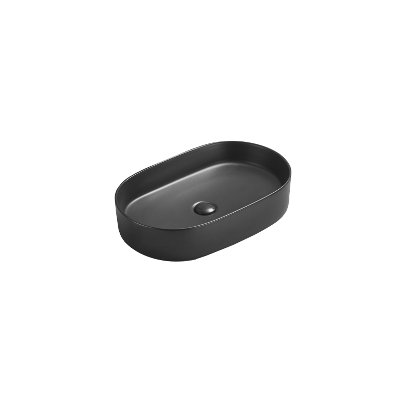 Mexen Celia lavabo de comptoir 60 x 38 cm, Noir mat - 22206085