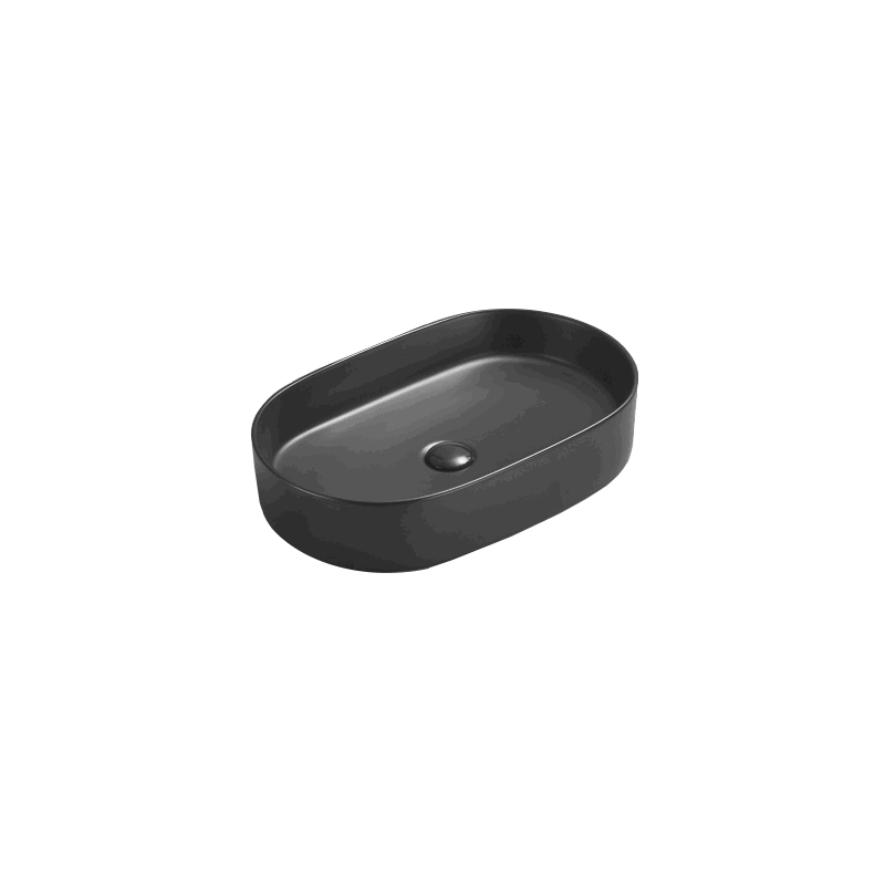 Mexen Celia lavabo sur plan 60 x 38 cm, noir mat - 22206085