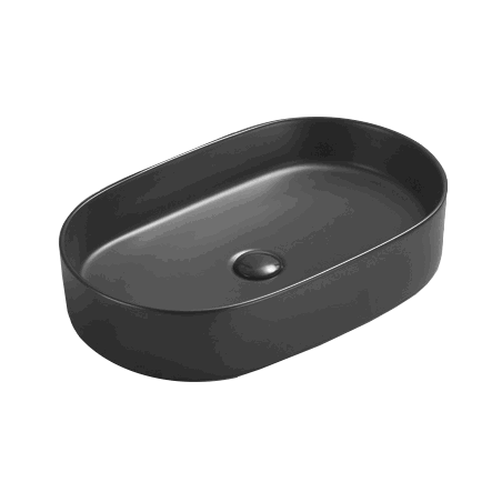 Mexen Celia lavabo sur plan 60 x 38 cm, noir mat - 22206085