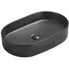 Mexen Celia lavabo sur plan 60 x 38 cm, noir mat - 22206085