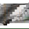 Mexen Mist H T cabine de douche pivotante droite 85 x 100 cm, transparente, cuivre brossé - 8A5T-085-100-65-00-P