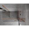 Mexen Mist-H T cabine de douche pivotante droite 110 x 100 cm, transparent, cuivre brossé - 8A5T-110-100-65-00-P