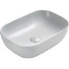 Mexen Rita lavabo à poser 45 x 32 cm, platine mat - 21084563