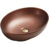 Mexen Iko lavabo sur plan 52 x 39 cm, cuivré - 22245251