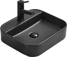 Mexen Sofia lavabo de comptoir 45 x 40 cm, Noir mat - 22154585