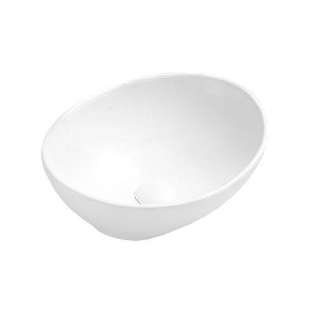 Mexen Elza lavabo de comptoir 40 x 33 cm, Blanc mat - 21014001