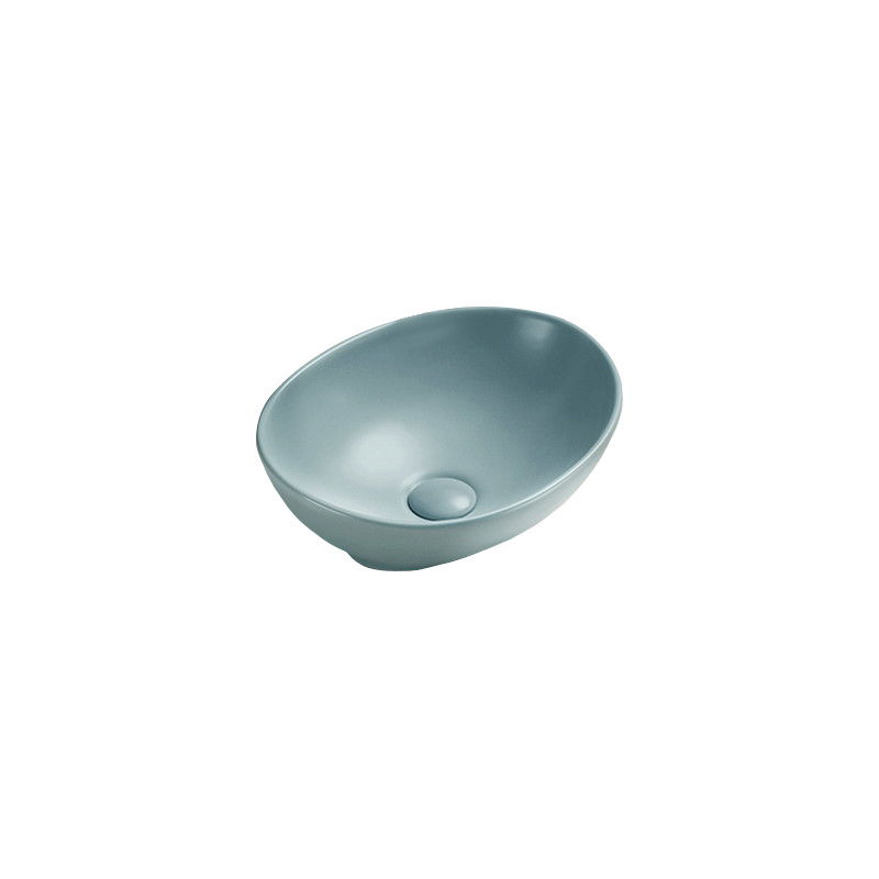 Mexen Elza lavabo de comptoir 40 x 33 cm, Vert mat clair - 21014048
