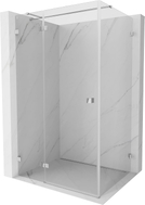 Mexen Lunar T cabine de douche pivotante gauche 90 x 120 cm, transparent, chromé - 834T-090-120-01-00-L
