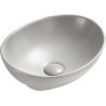Mexen Elza lavabo à poser 40 x 33 cm, gris mat - 21014067
