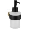 Mexen Base distributeur de savon, Noir/Or - 70882388-57