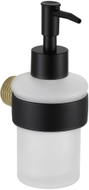 Mexen Base distributeur de savon, noir/or - 70882388-57