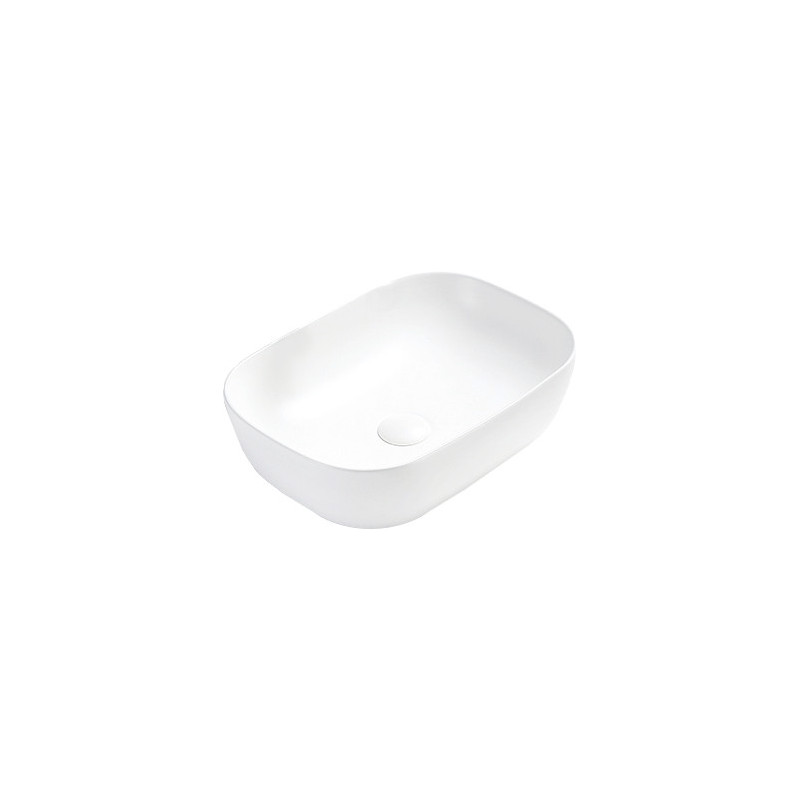 Mexen Rita lavabo de comptoir 45 x 32 cm, Blanc mat - 21084501