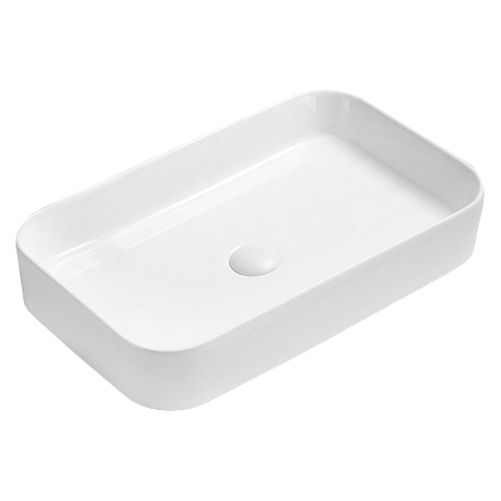 Mexen Vena lavabo de comptoir 60 x 37 cm, Blanc - 22196000