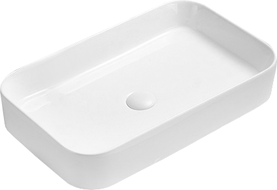 Mexen Vena lavabo de comptoir 60 x 37 cm, Blanc - 22196000