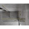 Mexen Mist-H T cabine de douche pivotante droite 110 x 90 cm, transparent, or - 8A5T-110-090-50-00-P