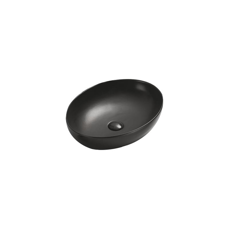 Mexen Jowita lavabo à poser 52 x 39 cm, noir mat - 21355285