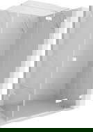 Mexen Lunar T cabine de douche pivotante droite 90 x 100 cm, transparent, blanc - 834T-090-100-20-00-P