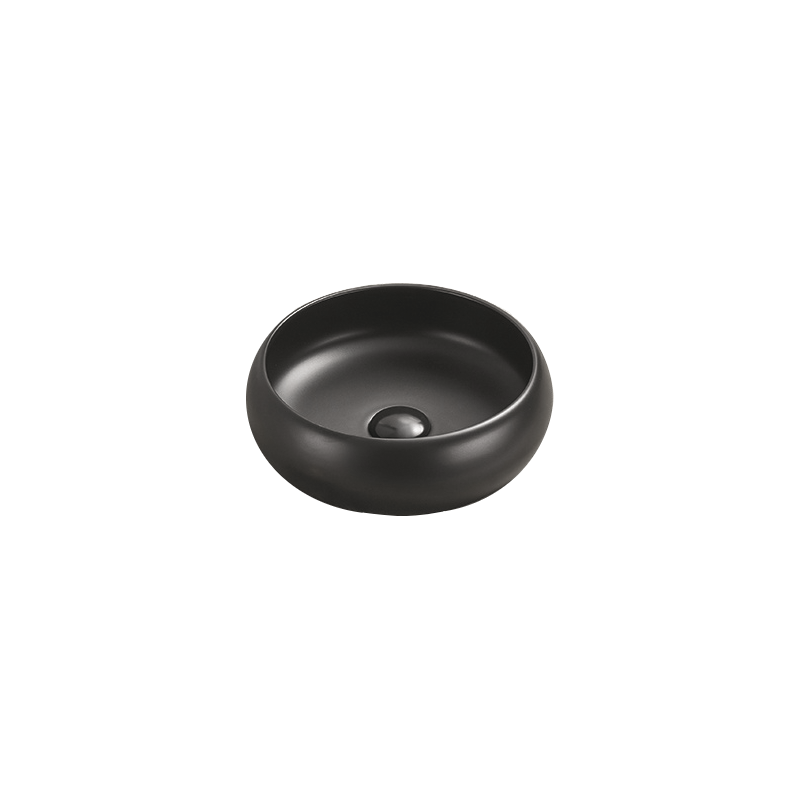 Mexen Lola lavabo de comptoir 36 x 36 cm, Noir mat - 22213685