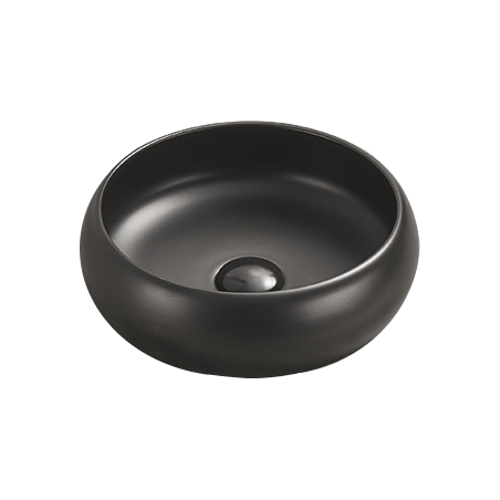 Mexen Lola lavabo de comptoir 36 x 36 cm, Noir mat - 22213685