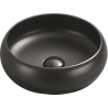 Mexen Lola lavabo de comptoir 36 x 36 cm, Noir mat - 22213685