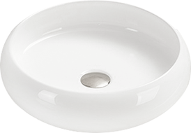 Mexen Lola lavabo de comptoir 41 x 41 cm, Blanc - 22214100