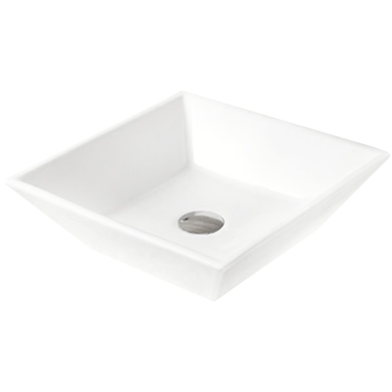 Mexen Pola vasque à poser 41 x 41 cm, blanche - 22224100