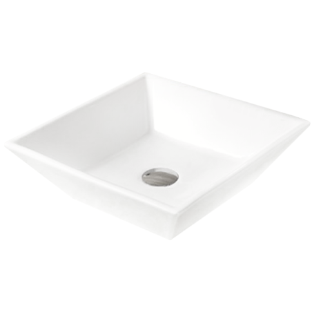 Mexen Pola lavabo à poser 41 x 41 cm, blanc - 22224100