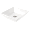 Mexen Pola lavabo à poser 41 x 41 cm, blanc - 22224100