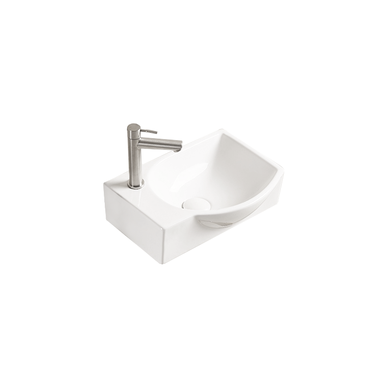 Mexen Mista lavabo de comptoir droit 40 x 28 cm, Blanc - 22174000R