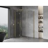 Mexen Mist-H T cabine de douche pivotante gauche 70 x 80 cm, transparent, or - 8A5T-070-080-50-00-L