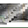 Mexen Mist H T cabine de douche battante gauche 90 x 80 cm, transparent, or - 8A5T-090-080-50-00-L