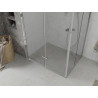 Mexen Lima Cabine de douche Duo pliante 100 x 80 cm, transparent, chrome - 856-100-080-02-00