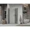 Mexen Lima Cabine de douche Duo pliante 100 x 80 cm, transparent, chrome - 856-100-080-02-00