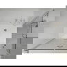 Mexen Lima Duo cabine de douche pliante 80 x 70 cm, transparent, chrome + receveur Flat - 856-080-070-01-02-4010