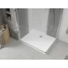Mexen Lima Duo cabine de douche pliante 80 x 70 cm, transparent, chrome + receveur Plat - 856-080-070-01-02-4010