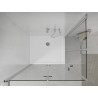 Mexen Lima Duo cabine de douche pliante 100 x 90 cm, transparent, chrome + receveur plat - 856-100-090-01-02-4010