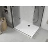 Mexen Lima Duo cabine de douche pliante 90 x 80 cm, transparent, noir + receveur de douche Flat - 856-090-080-70-02-4010B