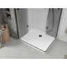 Mexen Lima Duo cabine de douche pliante 90 x 80 cm, transparent, noir + receveur Flat - 856-090-080-70-02-4010B
