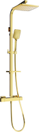 Mexen CQ62 ensemble de douche apparent avec pomme de douche et robinet thermostatique, doré - 772506295-50