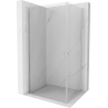 Mexen Pretoria Duo cabine de douche pivotante 90 x 70 cm, transparent, chrome - 852-090-070-02-00